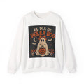 Pekka Boo Halloween Sweatshirt — "El Día de Pekka Boo" Ghost Crewneck