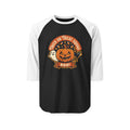 Halloween Raglan Shirt - "Trick or Treat Squad" Pumpkin & Ghost BOO!