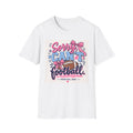Sorry, Can't Football T-Shirt — Cute Pink Bow Football Tee for Non-Players