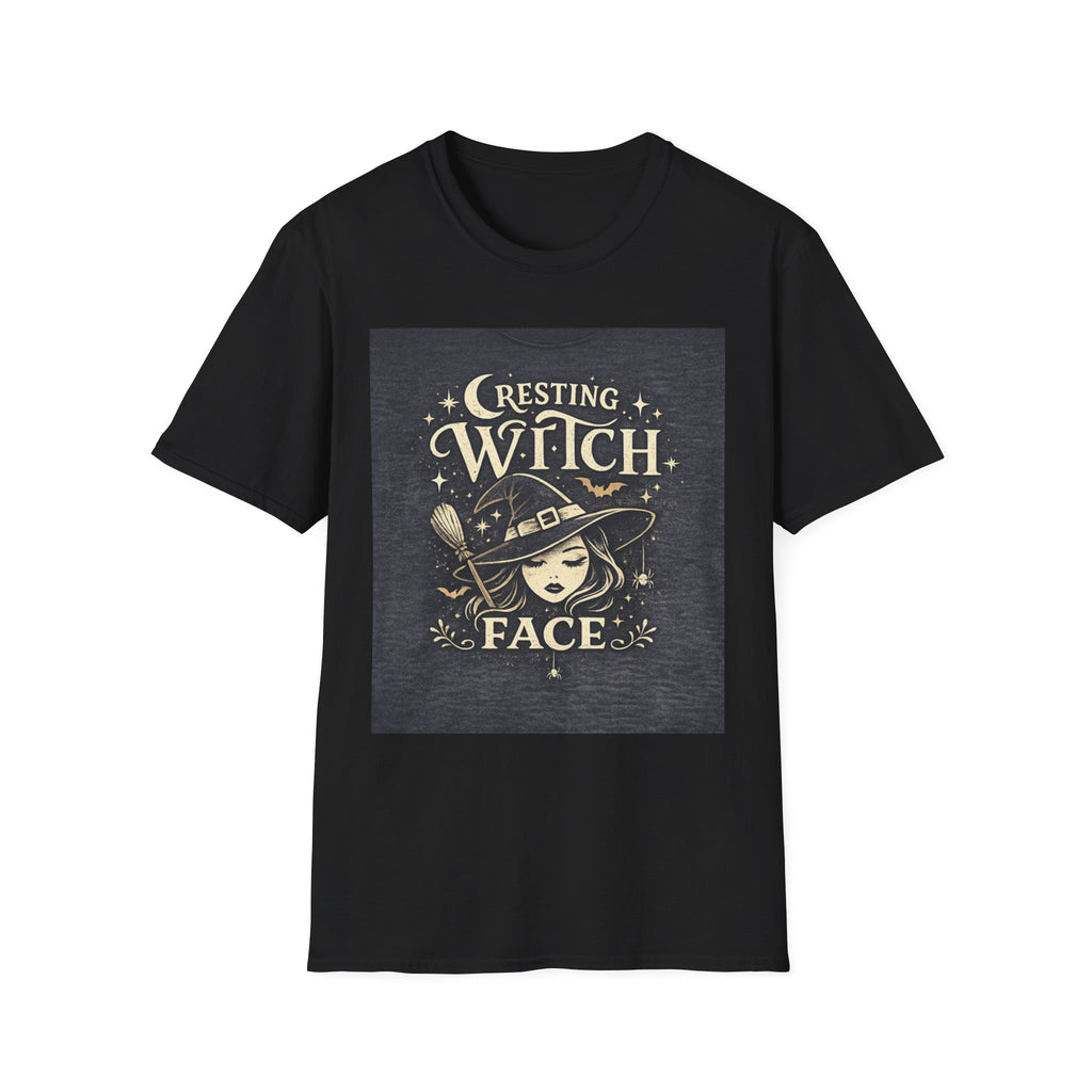 Resting Witch Face T-Shirt — Funny Halloween Witch Graphic Tee